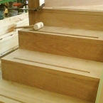 American White Oak Carriage Staircases