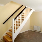 Open Riser Staircase