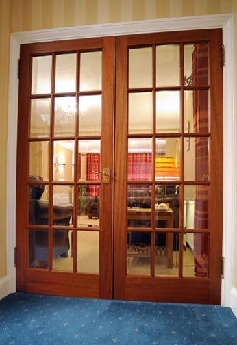 Pair of 15 Light Panel Doors