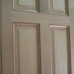 Sapele Doors with Raised & Field Panels