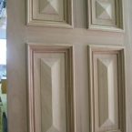 Sapele Doors with Special Raised Panels & Bolection Moulds