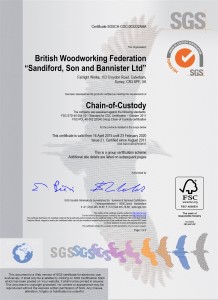 Sandiford FSC Certification